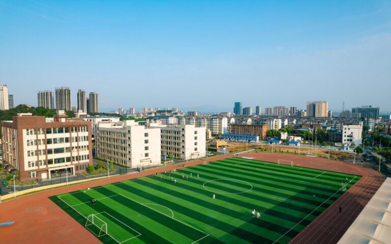 playing Lawn tennis
